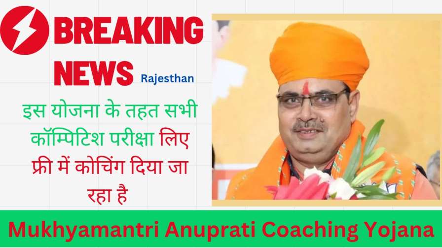 Mukhyamantri Anuprati Coaching Yojana 2025